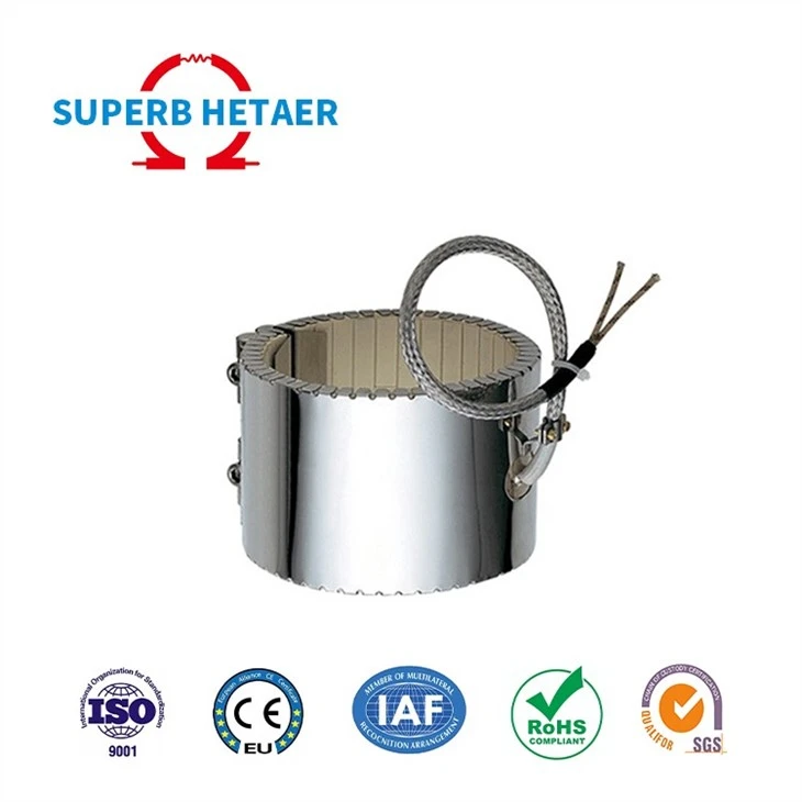 Industrial Electric Barrel Extruder Ceramic Heater Band
